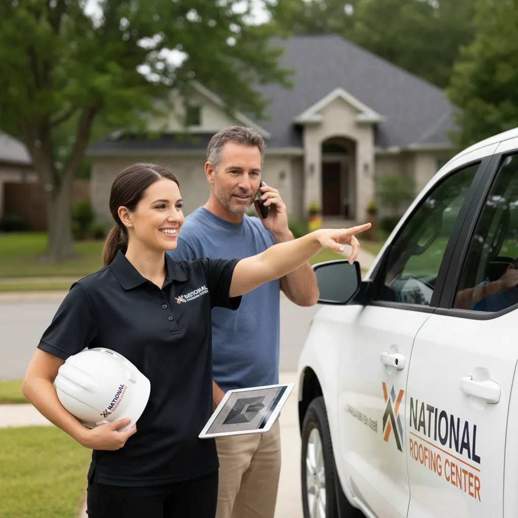 National Roofing Center customer support in Warrior